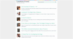 Desktop Screenshot of european-studies-st-petersburg.com